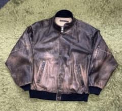 BANANA REPUBLIC 80s オールド レザーブルゾン 44 m26759737778_1.jpg?1764681527