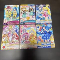 プリキュア データカードダス 6枚セットのサムネイル