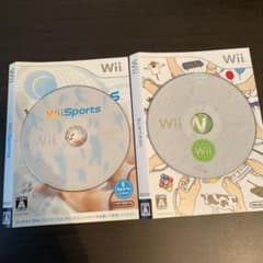 Wii 스포츠 처음 Wii 소프트만 2점 세트 sports