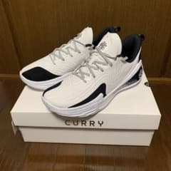 CURRY 12 バスケットシューズ 27.5cm ホワイト/ブラック - メルカリ