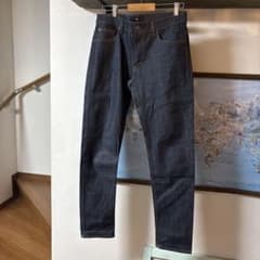 UNIQLO+J セルビッジスリムフィットストレートジーンズ 32のサムネイル