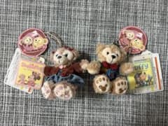 ダッフィー シェリーメイ ぬいぐるみストラップ 2点セットのサムネイル