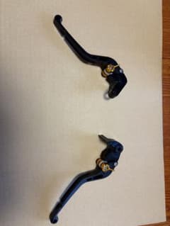 バイク用調整可能アルミレバーのサムネイル