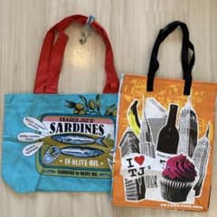 TRADER JOE'S エコバッグ ２点セット（トレーダージョーズ）のサムネイル