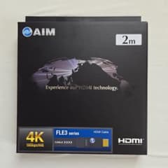 AIM電子 FLE3-02 4K 60p 18Gbps 対応 HDMIケーブルのサムネイル