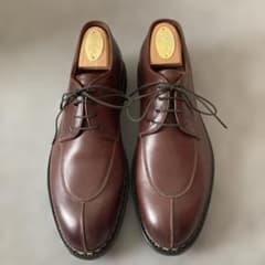 稀少 新品 エシュン（HESCHUNG）エプロンフロントダービー（Uチップ） 稀少 新品 エシュン（HESCHUNG）エプロンフロントダービー（Uチップ