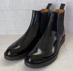 美品 REGAL リーガル サイドゴアブーツ W873 黒 23cm