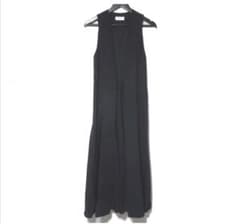 【DRIES VAN NOTEN】ロングジレ ブラック
