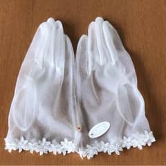 ウェディング ショートグローブ 値下げ‼️のサムネイル