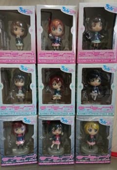 [未開封]ラブライブ！ちょびるめフィギュアvol1～3  9人セットのサムネイル