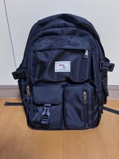 【美品】Zhan Ao バックパック リュック ブラックのサムネイル