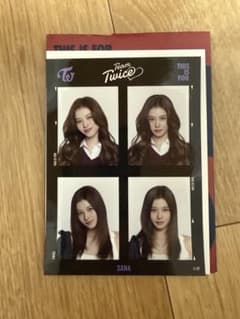 TWICE THIS IS FOR 証明写真風シール　サナのサムネイル