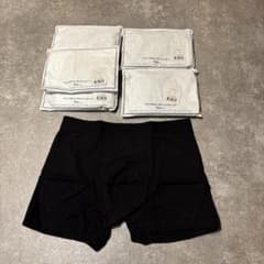 新品未使用 ロンハーマン ボクサーパンツ 下着 S 5枚セット ブラック 1