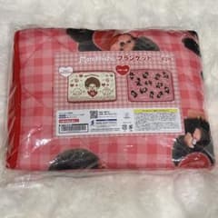 モンチッチ　ブランケット　赤色のサムネイル