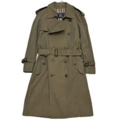 Burberrys 80s 英国製 玉虫 トレンチコート 40 L 裏チェック - メルカリ