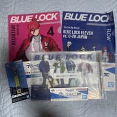 BLUE LOCK 이치 반 쿠지 클리어 파일 & 스티커 세트 등