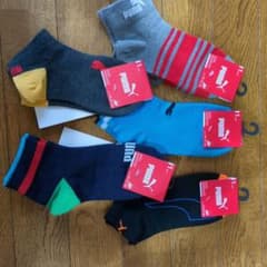 PUMA キッズ靴下5足セット 19-21cmのサムネイル