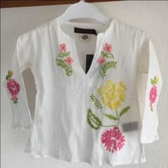 タグ付き訳ありANTIK BATIK（フランス子供服）カットソー☆サイズ9095のサムネイル