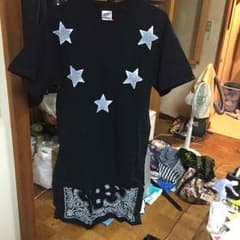 バンダナレイヤード 星柄Tシャツのサムネイル