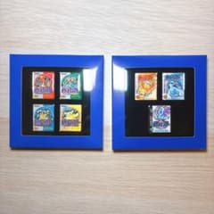 ポケットモンスター パッケージピンズ 赤緑青ピカチュウ 金銀