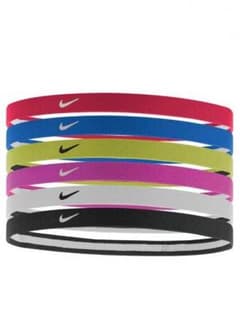 【新品】NIKE ヘアバンド 黒 青2本セットのサムネイル