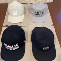ゴルフキャップ 4点セット GOLFICKERS JONES ゴルフキャップ 4点セット GOLFICKERS JONES - メルカリ