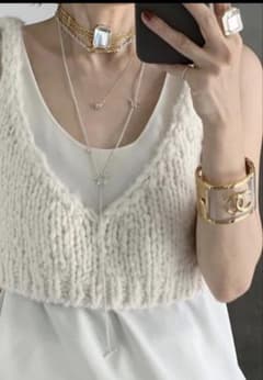 CHIEKO+ チエコプラス luxe knit 03 bustier - メルカリ