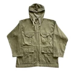 40s ヴィンテージ SAS イギリス軍 グリーンデニムスモック 古着 ユーロ 