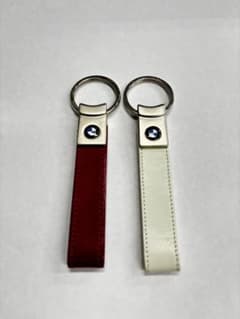 BMW キーホルダー レッド&ホワイト レザーのサムネイル