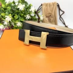 極美品 HERMES エルメス ミニコンスタンスリバーシブルベルト65 