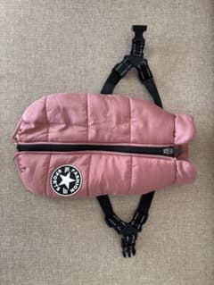 FASHION SPORTS くすみピンク犬服 ベスト　ハーネス付き　小型犬用のサムネイル