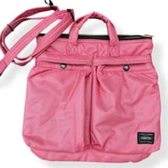 極美品】PORTER ポーター ネクサスセブン ピンク ショルダーバッグ 