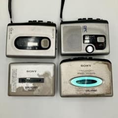 ジャンク SONY ソニー カセットコーダー ウォークマン 4台セット