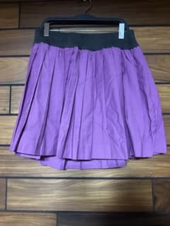 OLIVE des OLIVE パープル プリーツスカートのサムネイル