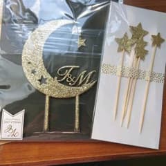 やす様専用です✩.*˚ケーキトッパー  ウェディング  誕生日のサムネイル