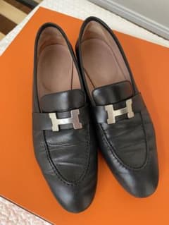 hermes モカシンパリ　ローファーのサムネイル