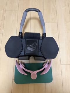 4輪腹筋ローラー 自動リバウンド機能付き 骨盤底筋トレーニング器具のサムネイル