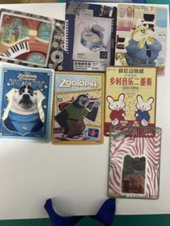 上海ディズニー ズートピア コレクタブルカード まとめ セット - メルカリ
