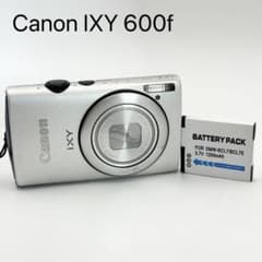 【美品】Canon キャノン IXY 600F コンデジ シルバー Canon デジタルカメラ IXY600F