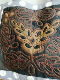 ドット柄刺繍トートバッグのサムネイル