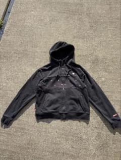 NESTA BRAND ジップアップパーカー ブラックのサムネイル