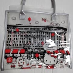タグ付き】高島屋×ハローキティ コラボ トートバッグ ラメビニール 