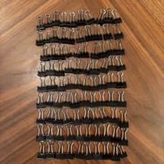 ダブルクリップ　90個のサムネイル