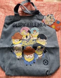 DESPICABLE ME4 Minions and BT21 Collaboration Tote Bag