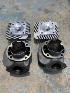 ライブディオ AF35 47mm シリンダー ヘッド ポート加工済み - メルカリ