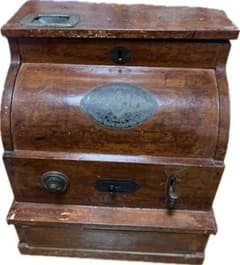 希少】TSUBASA 木製レジスター昭和レトロアンティーク インテリア 現状