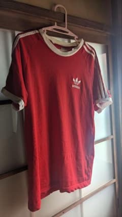 adidas リンガーTシャツ 赤のサムネイル