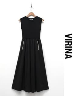 V350/美品 24SS VIRINA リンジーワンピース ドッキング パール V350/美品 24SS VIRINA リンジーワンピース ドッキング パール - メルカリ