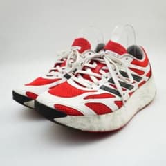 adidas 27.0 アディゼロアルク ランニングシューズ 赤 /ND26 - メルカリ