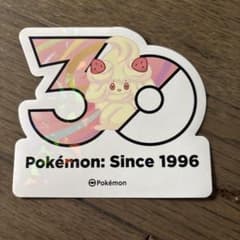 한정 포켓몬 30주년 기념 스티커 마호이뿌